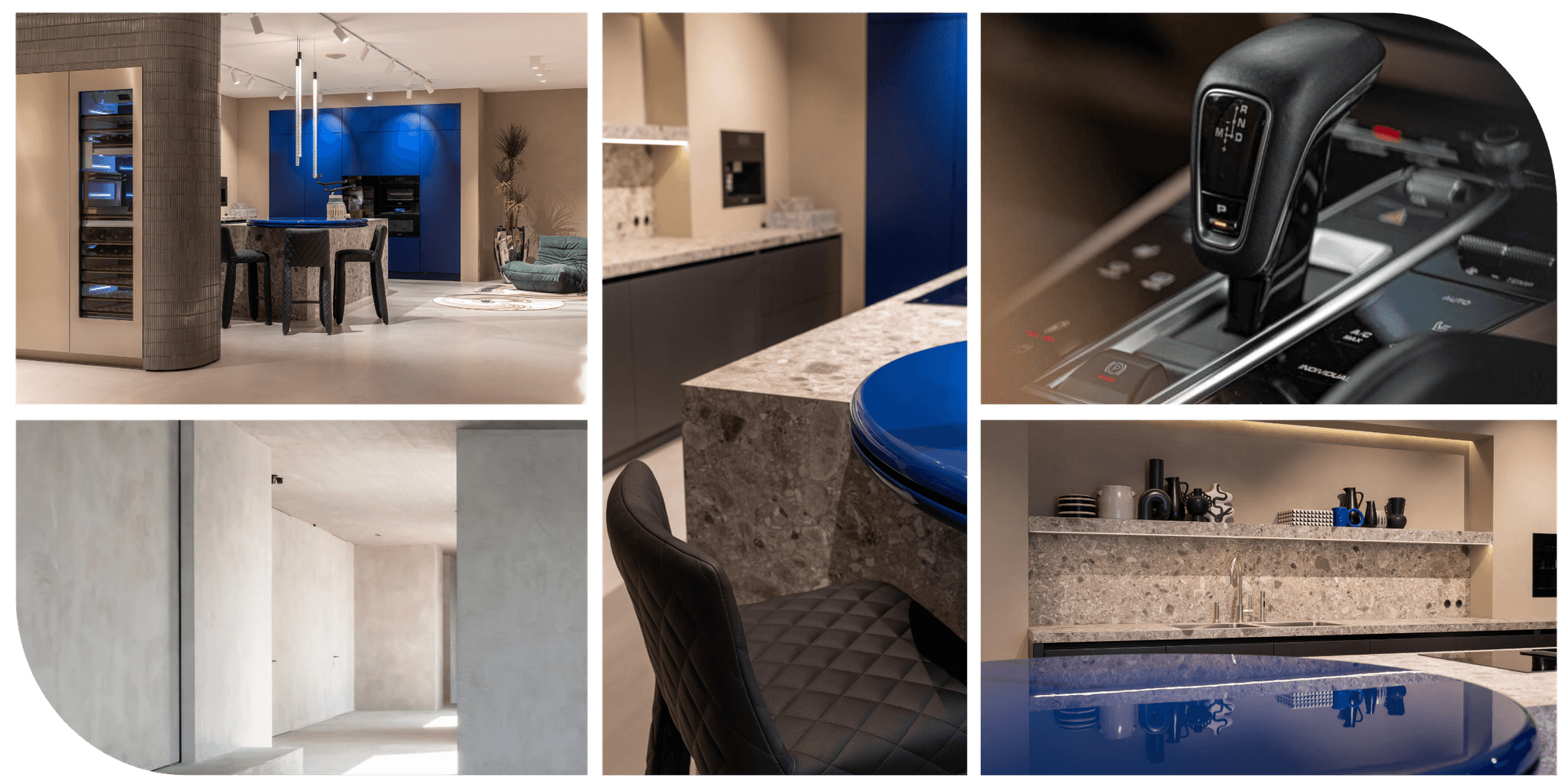 Blauwe Barletti keuken