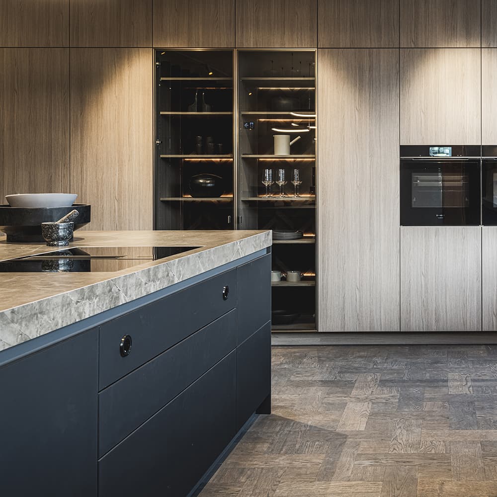 Houten designkeuken