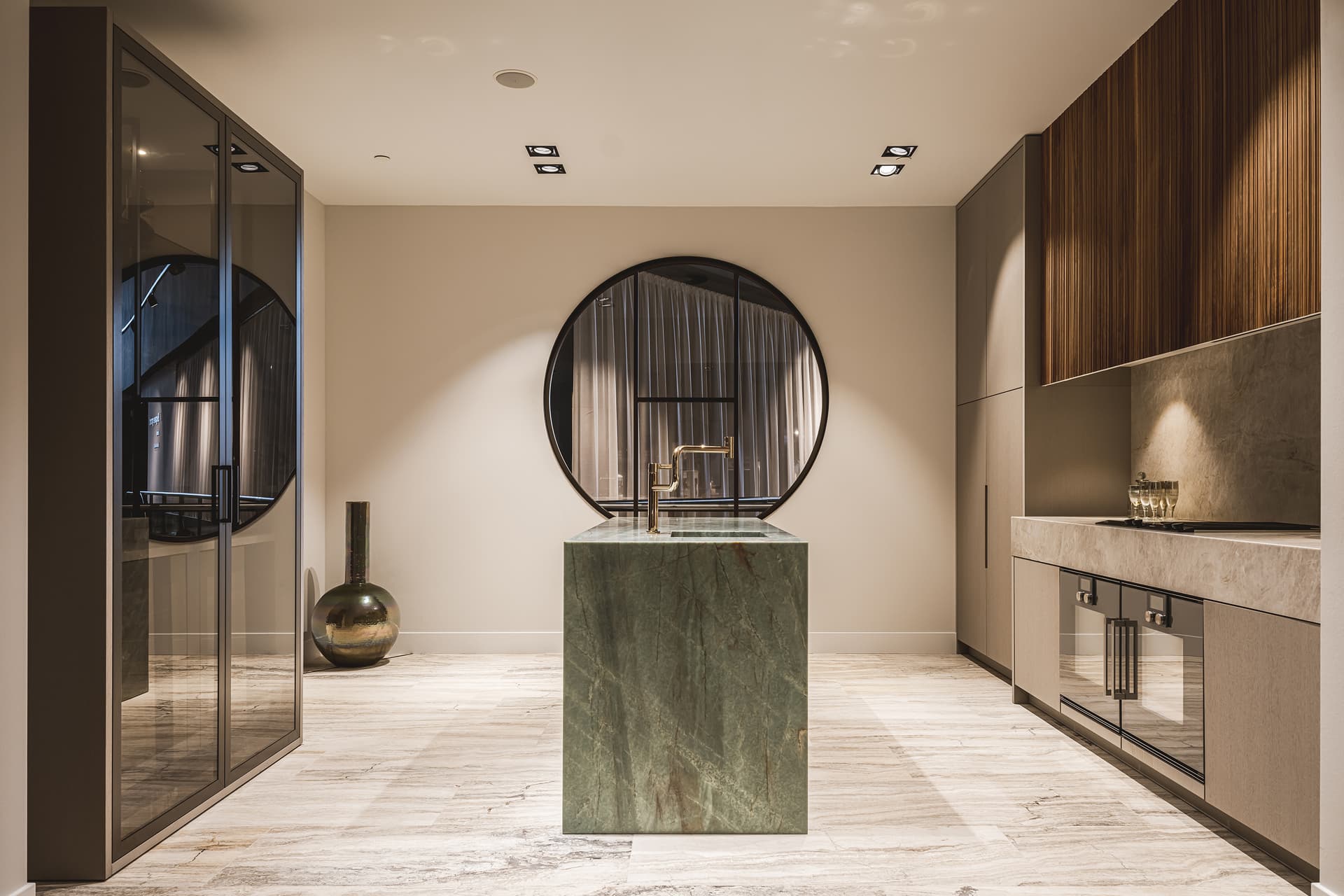 Luxe eilandkeuken