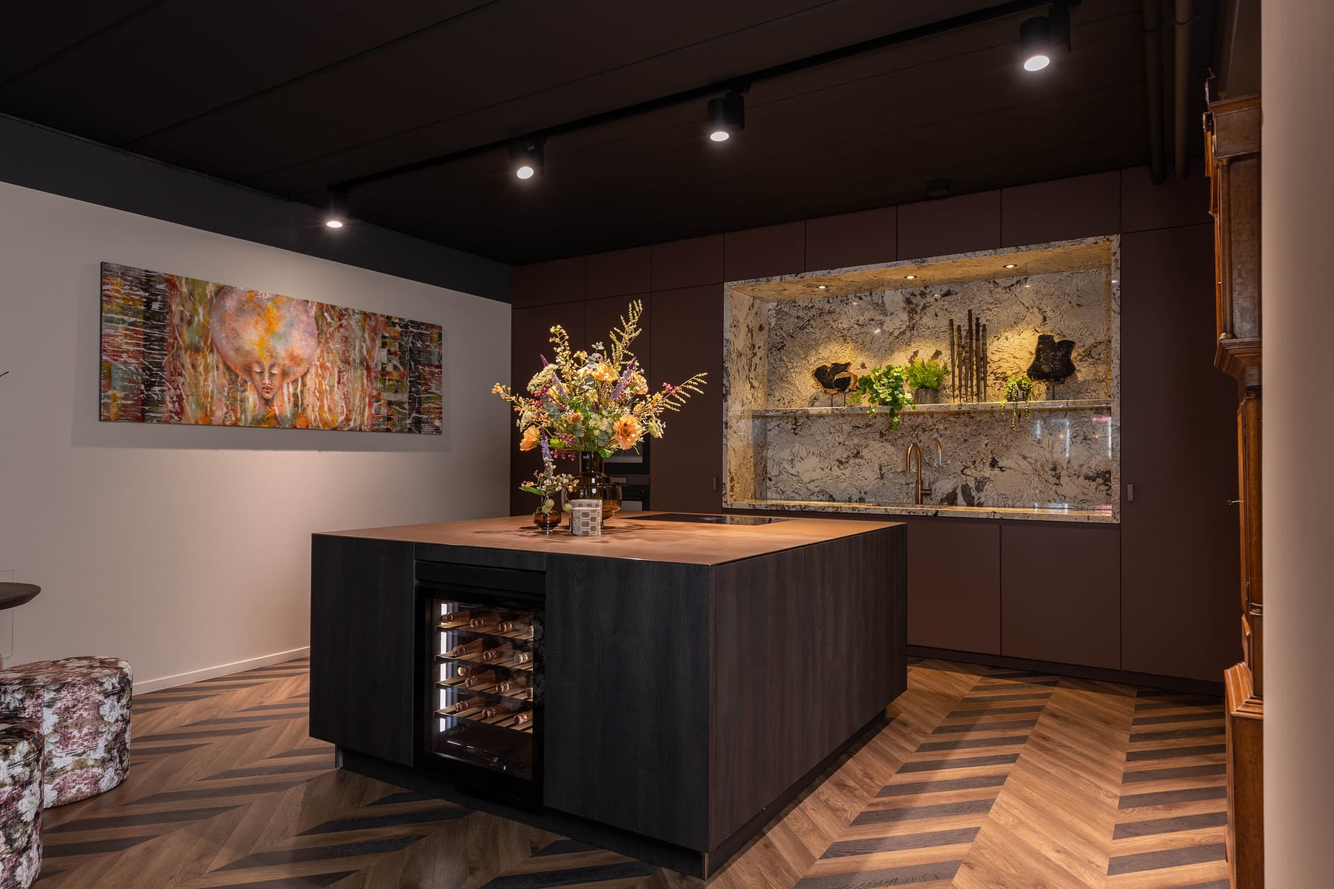 Luxe keuken met kookeiland
