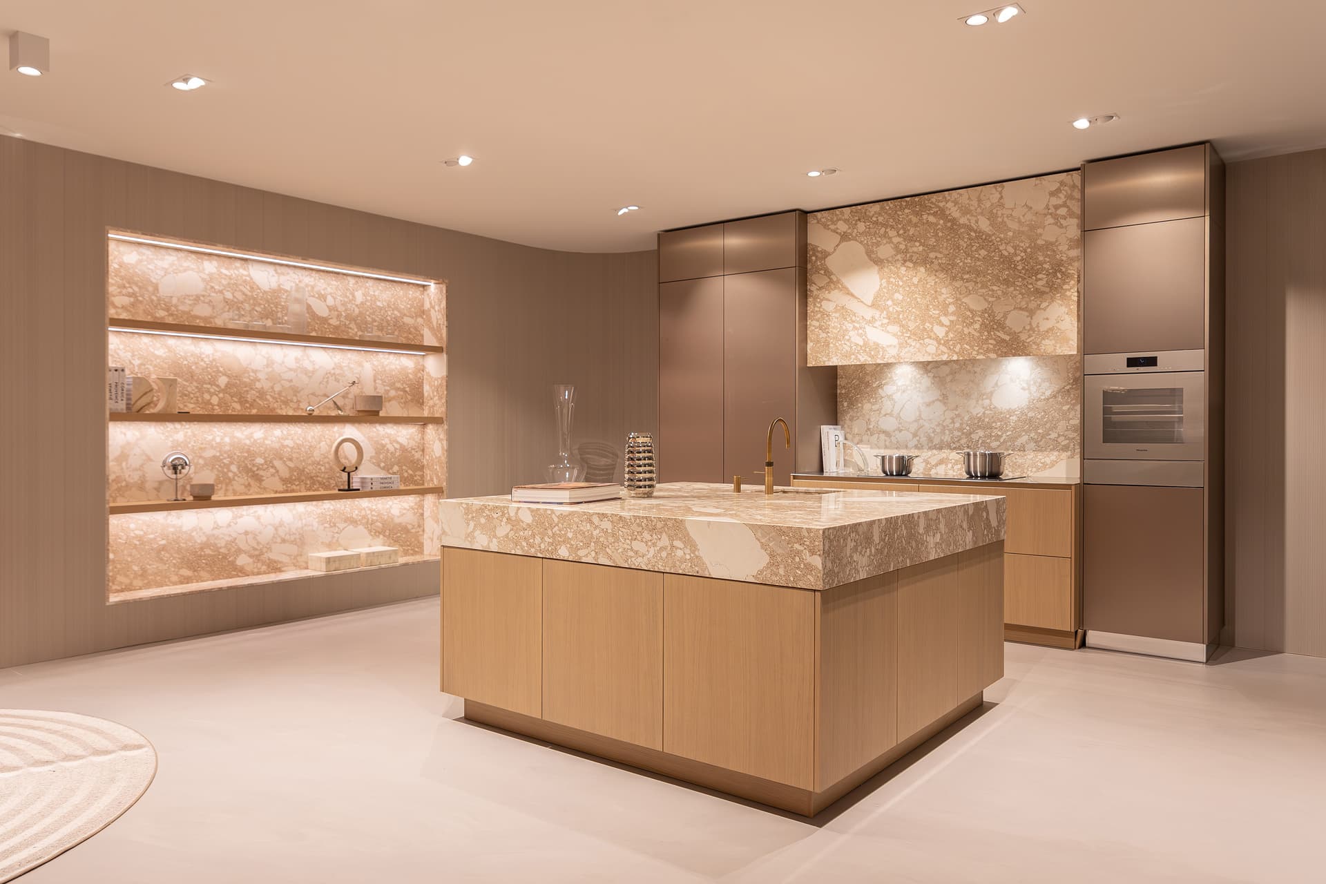 Moderne eiland keuken
