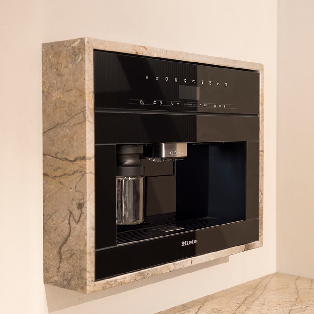 Barletti blauwe open keuken