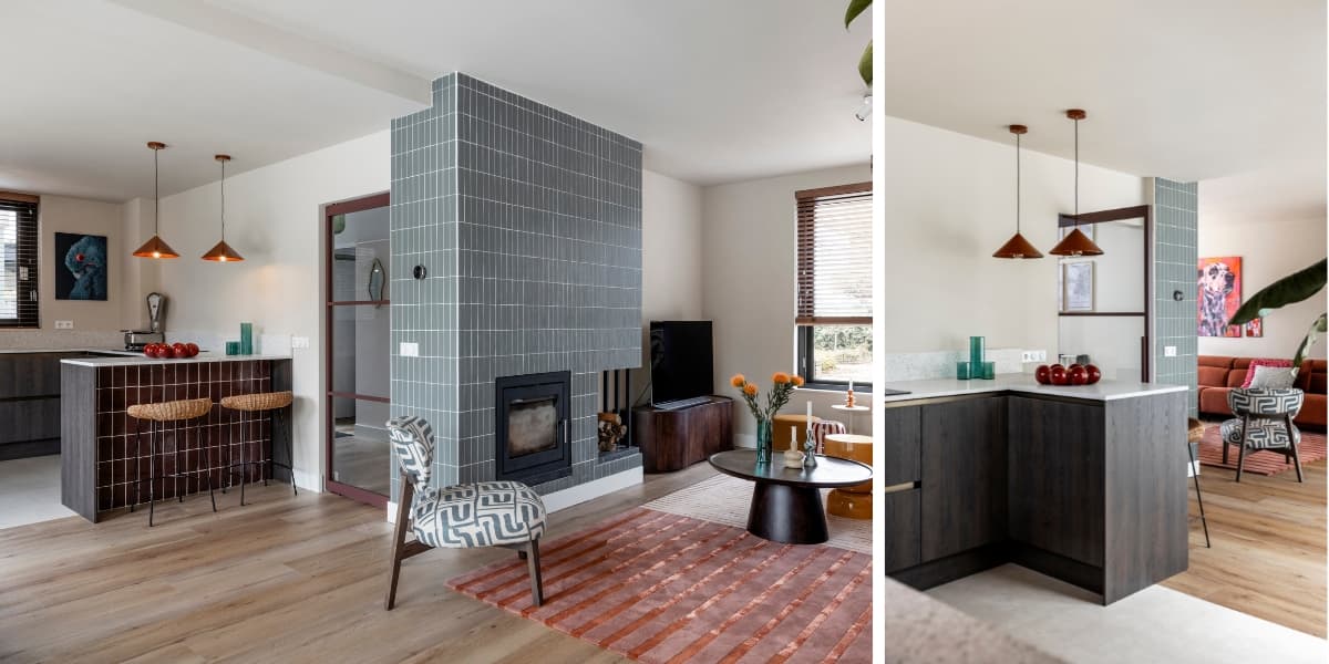 Warm design en krachtig contrast