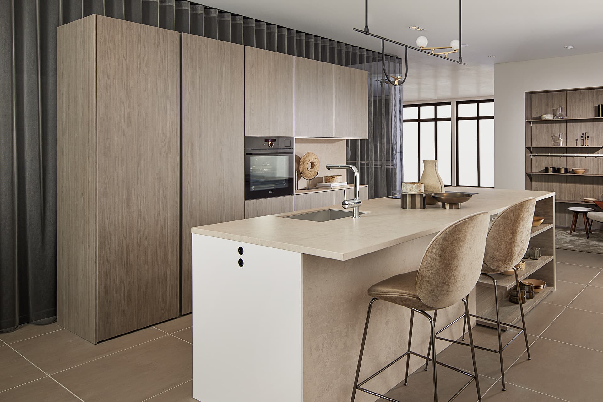 SieMatic PURE keuken met kookeiland